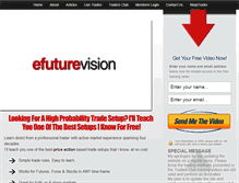 Tablet Screenshot of efuturevision.com